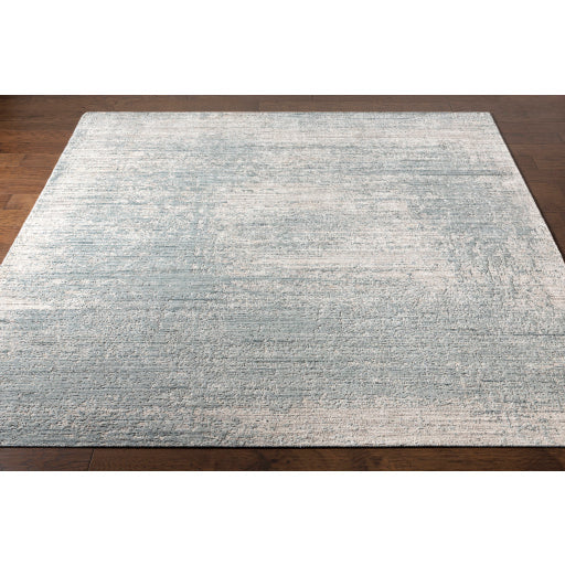 media image for Lucknow Viscose Light Gray Rug Corner Image 27