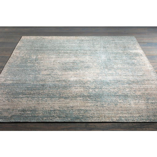 media image for Lucknow Viscose Light Gray Rug Styleshot Image 25