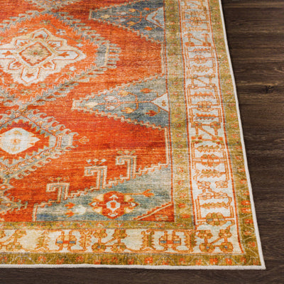 product image for Lavable Orange Rug Front Image 93