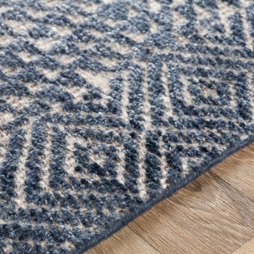 media image for Livorno Viscose Denim Rug Texture Image 235