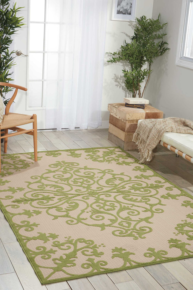 media image for aloha green rug by nourison nsn 099446299109 6 278