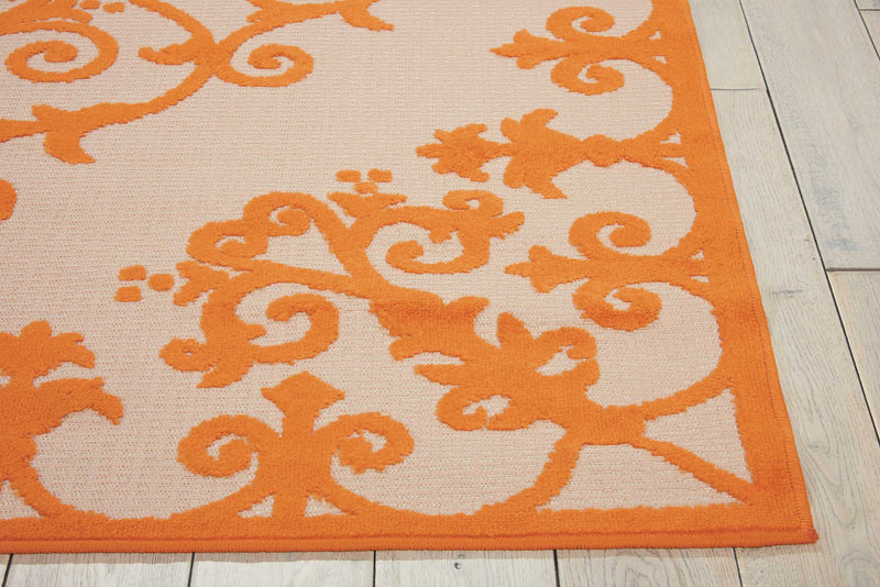 media image for aloha orange rug by nourison nsn 099446242983 3 243