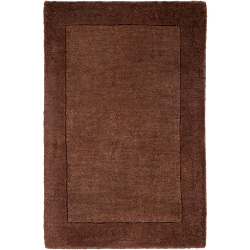 media image for Mystique Wool Dark Brown Rug Flatshot 2 Image 258