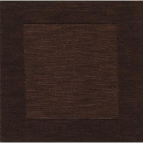 Mystique Collection Wool Area Rug in Dark Chocolate and Brown design by Surya