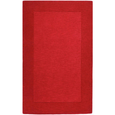 product image for Mystique Wool Dark Red Rug Flatshot Image 17