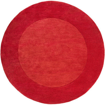 product image for Mystique Wool Dark Red Rug Flatshot 4 Image 7