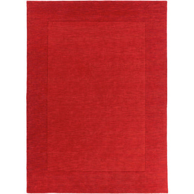 product image for Mystique Wool Dark Red Rug Flatshot 2 Image 38