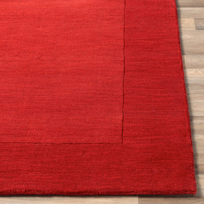 product image for Mystique Wool Dark Red Rug Front Image 7