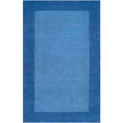 product image for Mystique Wool Dark Blue Rug Flatshot Image 50