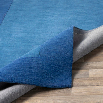 product image for Mystique Wool Dark Blue Rug Fold Image 89