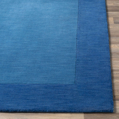 product image for Mystique Wool Dark Blue Rug Front Image 21