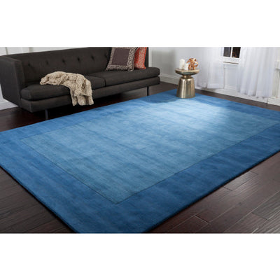 product image for Mystique Wool Dark Blue Rug Styleshot Image 5