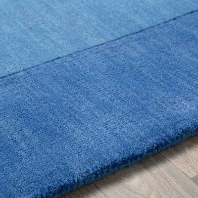 product image for Mystique Wool Dark Blue Rug Texture Image 94