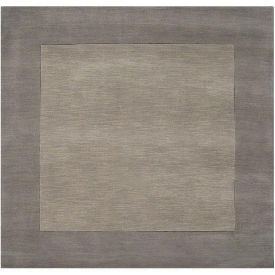 Mystique Collection Wool Area Rug in Elephant Grey design by Surya