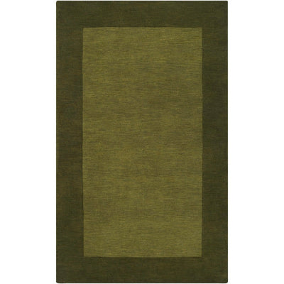 product image for Mystique Wool Dark Green Rug Flatshot Image 77