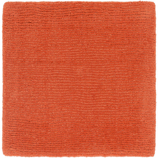 Mystique Wool Burnt Orange Rug Swatch 3 Image