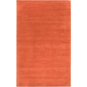 Mystique Wool Burnt Orange Rug Flatshot Image
