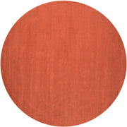 Mystique Wool Burnt Orange Rug Flatshot 5 Image
