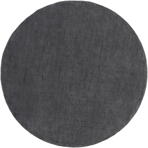 media image for Mystique Wool Charcoal Rug Flatshot 6 Image 245