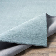 Mystique Wool Sage Rug Fold Image