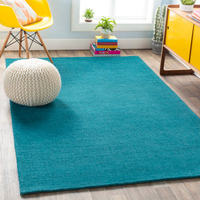 product image for Mystique Wool Teal Rug Roomscene Image 36