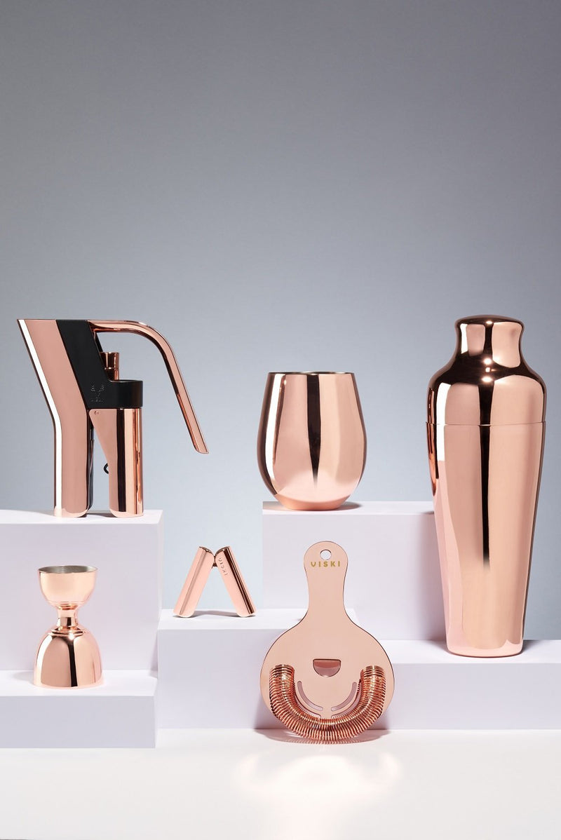 media image for Gold Heavyweight Cocktail Shaker 265