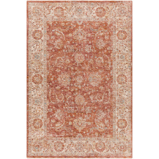 media image for Mirabel Orange Rug Flatshot Image 226