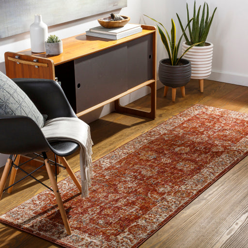 media image for Mirabel Orange Rug Roomscene Image 219