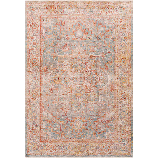 media image for Mirabel Orange Rug Flatshot Image 226