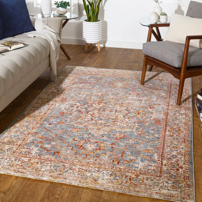 product image for Mirabel Orange Rug Roomscene Image 2 48