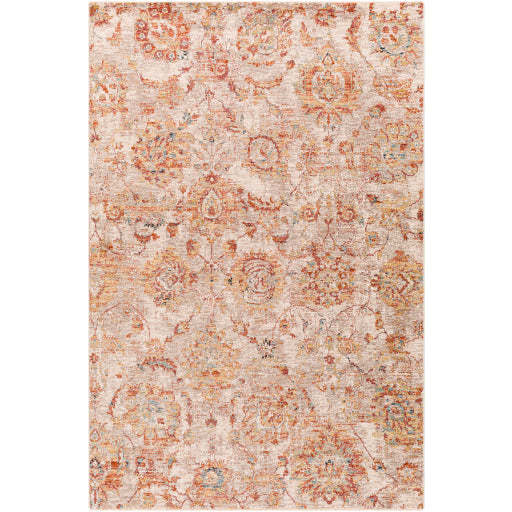 media image for Mirabel Orange Rug Flatshot Image 273