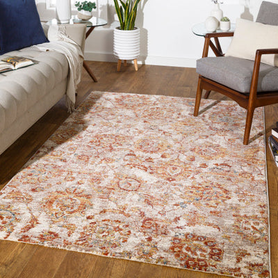 product image for Mirabel Orange Rug Roomscene Image 25