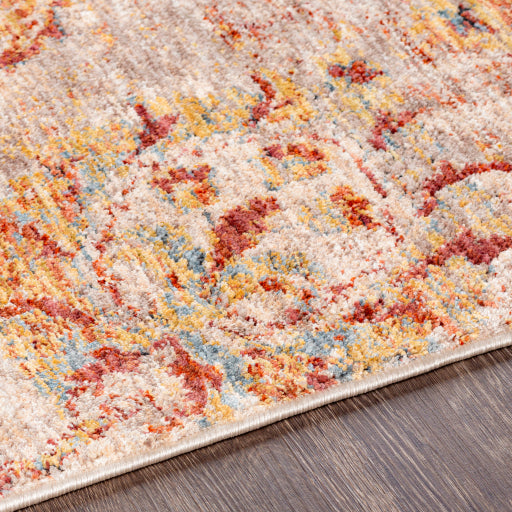 media image for Mirabel Orange Rug Texture Image 282