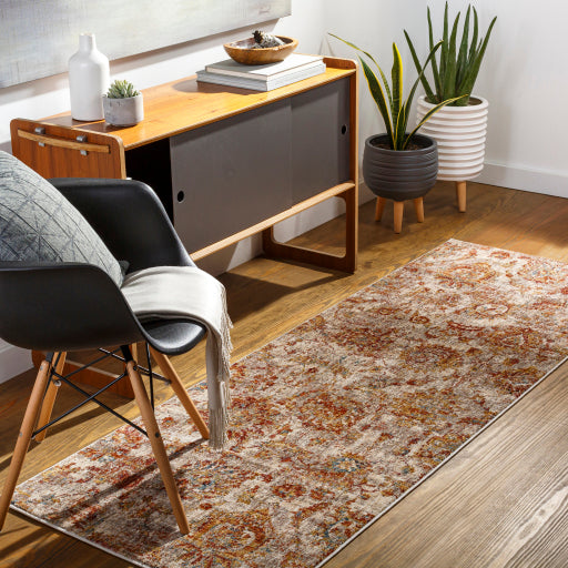 media image for Mirabel Orange Rug Roomscene Image 2 220