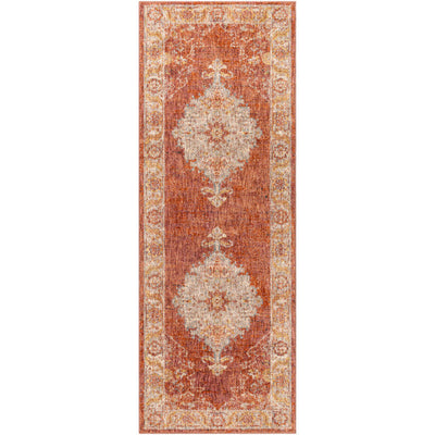 product image for Mirabel Orange Rug Flatshot 4 Image 67