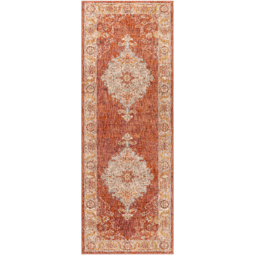 media image for Mirabel Orange Rug Flatshot 4 Image 216