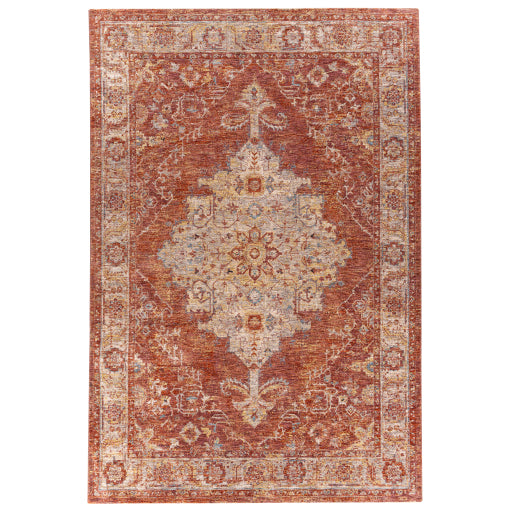 media image for Mirabel Orange Rug Flatshot 2 Image 269