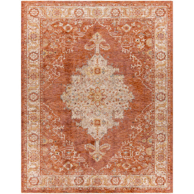 product image for Mirabel Orange Rug Flatshot 3 Image 4