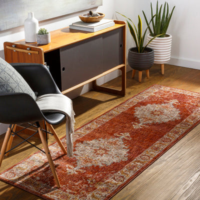 product image for Mirabel Orange Rug Roomscene Image 2 40