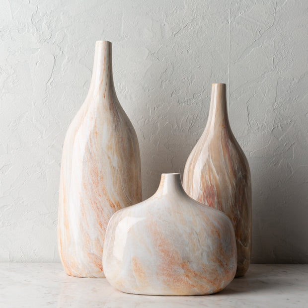Marble Vase Set in Various Colors