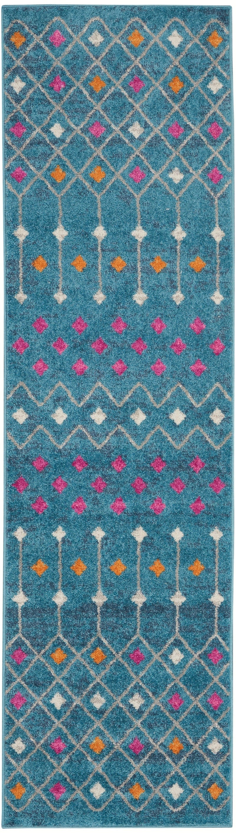 media image for passion blue multicolor rug by nourison nsn 099446802941 2 213