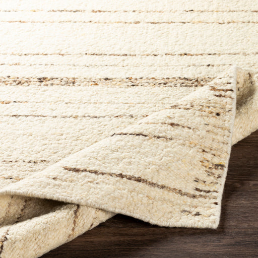 Machu Picchu Wool Ivory Rug Fold Image
