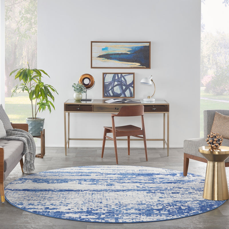 media image for whimsicle ivory navy rug by nourison 99446832337 redo 7 29