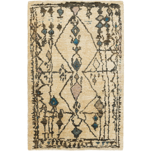 media image for Medina Rug in Beige & Aqua design by Beth Lacefield 280