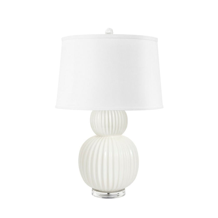 Meridian Lamp in White by Bungalow 5