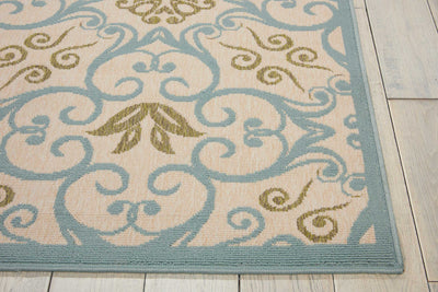 product image for caribbean ivory blue rug by nourison nsn 099446239501 3 58