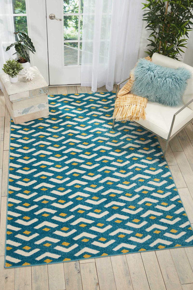 media image for harper blue rug by nourison nsn 099446406903 6 250