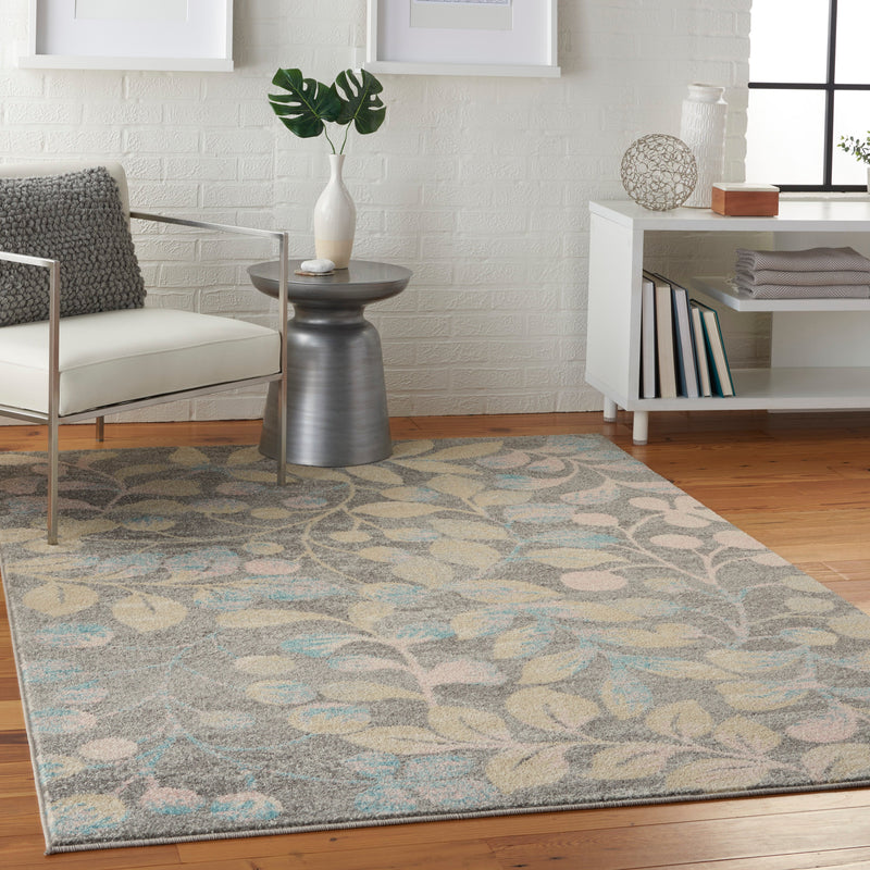 media image for tranquil grey beige rug by nourison 99446484079 redo 7 289