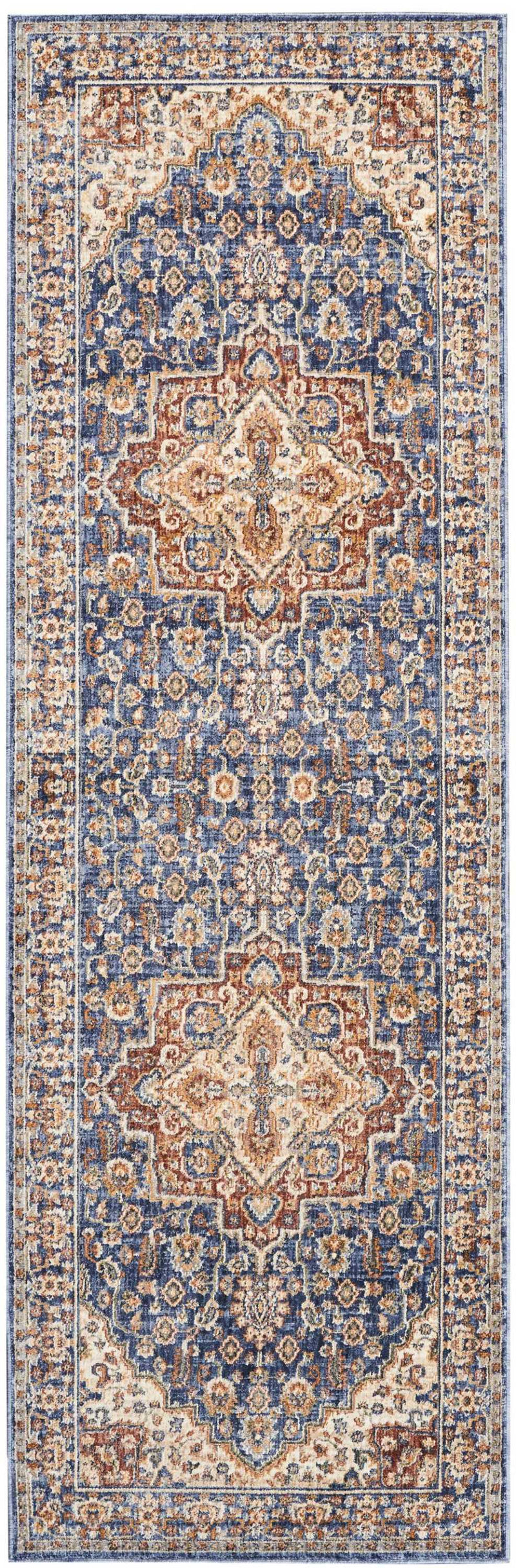 media image for lagos blue rug by nourison 99446390301 redo 3 285