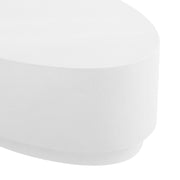 Mila Oval Coffee Table in Various Colors